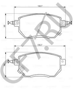 41060CA093 NISSAN PAD KIT, DISC BRAKE в городе Королёв