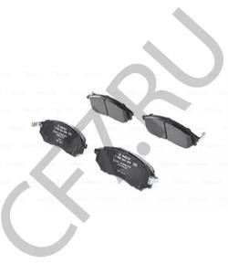 D10605X00A Триал Колодки торм. передние для а/м NISSAN Pathfinder R51 "" в городе Королёв