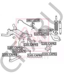 96626433 BEDFORD Подвеска, корпус колесного подшипника в городе Королёв