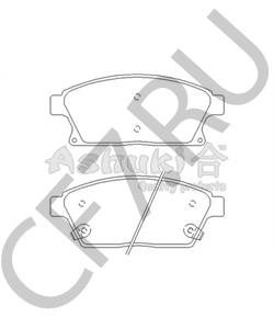 GDB1847 LUCAS Колодки тормозные дисковые передн CHEVROLET: CRUZE (J300) 09 - , ORLANDO 10 - \ OPEL: ASTRA J 09 - \ в городе Королёв