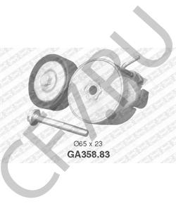 55258443 Alfa/Fiat/Lancia Натяжитель приводного ремня FIAT 500/Doblo 1.4 '10- в городе Королёв