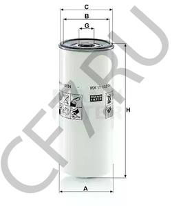 7423044513 RVI Фильтр топливный Premium II TR/PR, Kerax /DXi 11/13, Magnum DXi 12/13; VOLVO D 9 A/B, D 11 A/B/C, D 13 A/B/C, D 16 C/E/G; VOLVO BUS D 9 A/B, D 12 D, DH 12 E Gen. 6, D 13 C/F/H в городе Королёв