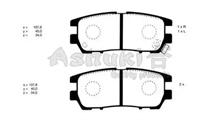 MITSUBISHI PAD KIT, DISC BRAKE