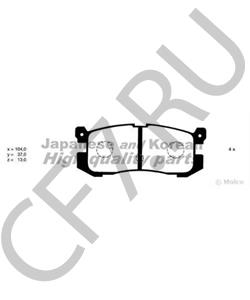 gdb1025 Trw/Lucas Колодки задние в городе Королёв