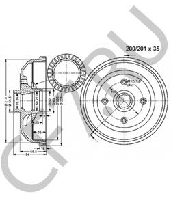 90375251 SOLO Тормозной барабан в городе Королёв