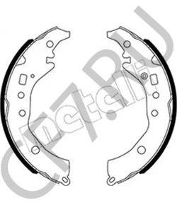 04495B1250 PERODUA Комплект тормозных колодок в городе Королёв