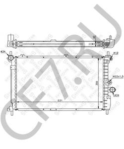 90352934 LDV Радиатор, охлаждение двигателя в городе Королёв