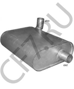 TT00600 AUTOSAN Глушитель выхлопных газов конечный в городе Королёв