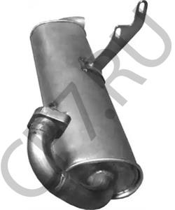 0001755V01200 SMART Глушитель выхлопных газов конечный в городе Королёв