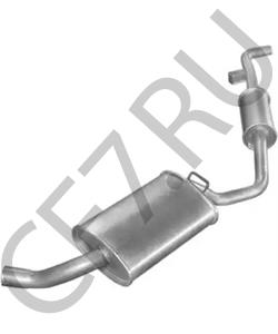 4322743 YUGO Глушитель выхлопных газов конечный в городе Королёв