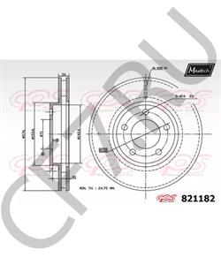 F1SZ1125A LINCOLN Тормозной диск в городе Королёв