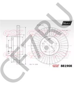 RAK7407 LDV Тормозной диск в городе Королёв