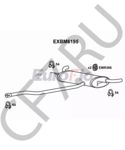 18309807035 MINI Глушитель выхлопных газов конечный в городе Королёв