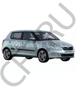 7811AGSAVW Agc НЕТ ГАРАНТ.SKODA FABIA 2010- Л/С - SOLAR -+ANT.-VIN ОКНО-+ МОЛД. ( 2010-2014 ) AGC в городе Королёв