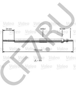 6641590001 Ssang Yong Свеча накаливания [ORG в городе Королёв