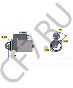 512 17 01 501 000 AUTO UNION Стартер в городе Королёв
