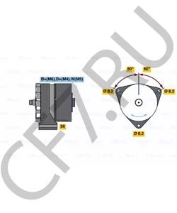 2987 718 M91 HANOMAG Генератор в городе Королёв