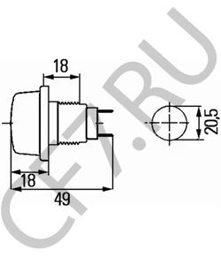 083 529 40 CLAAS Стояночный огонь в городе Королёв