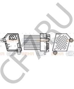 64 11 6 920 365 BMW (BRILLIANCE) Регулятор, вентилятор салона в городе Королёв