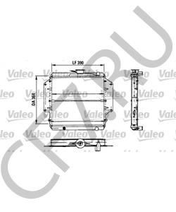 17700C83001 SANTANA Радиатор, охлаждение двигателя в городе Королёв