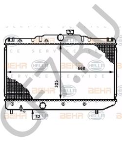 16400-15400 GEO Радиатор, охлаждение двигателя в городе Королёв