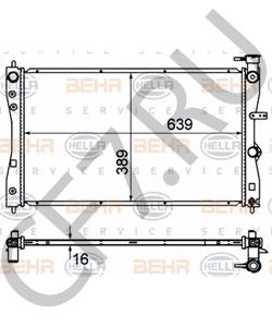 A 454 500 15 03 SMART Радиатор, охлаждение двигателя в городе Королёв
