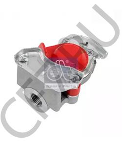 4.60462 DIESEL TECHNIC Головка соединительная без клапана красная M16x1.5 , на прицеп в городе Королёв