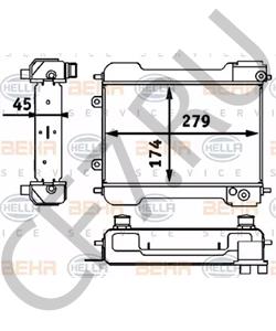 A4635000500 PUCH масляный радиатор, двигательное масло в городе Королёв