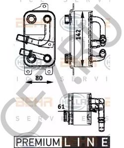 17217519213 AUTOSTAR РАДИАТОР МАСЛЯНЫЙ в городе Королёв