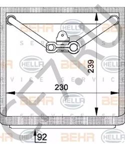 1S7H19850AA MERCURY Испаритель, кондиционер в городе Королёв