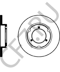 7700572631 ALPINE Тормозной диск в городе Королёв