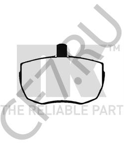 GBP272 ROVER Комплект тормозных колодок, дисковый тормоз в городе Королёв