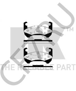 01154650 OLDSMOBILE Комплект тормозных колодок, дисковый тормоз в городе Королёв
