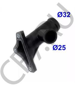 027121133E VW/SEAT Фланец охлаждающей жидкости в городе Королёв