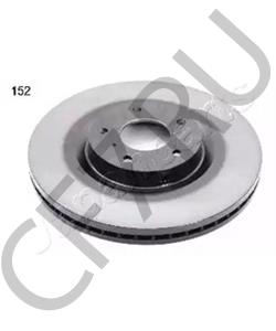 40206-CA010 Dar тормозной диск NISSAN FAIRLADY Z33 / MURANO Z50, Z51 / SKYLINE V35, V36 / INFINITI G / INFINITI M FR в городе Королёв