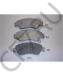 45022SENH10 HONDA (GAC) Комплект тормозных колодок, дисковый тормоз в городе Королёв