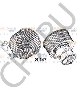 64119200936 ROLLS-ROYCE Вентилятор салона в городе Королёв