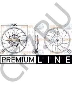 22915712 GM Вентилятор радиатора-правый / OPEL Insignia 2,0/2,8 NHT,NFT,NET,NER в городе Королёв