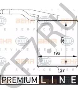 XS4H 18476 AB FORD USA Теплообменник, отопление салона в городе Королёв