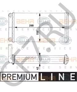 1 788 101 300 80 FENDT Теплообменник, отопление салона в городе Королёв