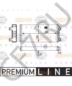 85104947 TERBERG-BENSCHOP Теплообменник, отопление салона в городе Королёв