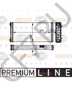 1335401 GINAF Теплообменник, отопление салона в городе Королёв
