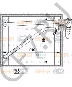 1001542 SEAT Испаритель, кондиционер в городе Королёв
