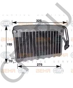 74 95 096 SAAB Испаритель, кондиционер в городе Королёв