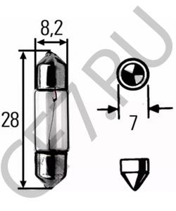 002 974 17 04 LINDE Лампа накаливания, фонарь указателя поворота в городе Королёв