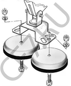 G718.970.010.090 FENDT Кронштейн, фара рабочего освещения в городе Королёв