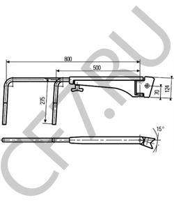 E 551 543 FENDT Кронштейн, наружное зеркало в городе Королёв