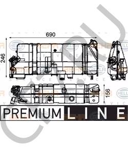 1100.955.5 NEOPLAN Компенсационный бак, охлаждающая жидкость в городе Королёв