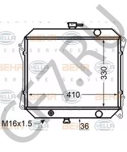 2141005B05 AWD Радиатор, охлаждение двигателя в городе Королёв