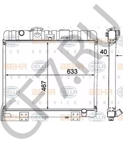 4605001003 PUCH Радиатор, охлаждение двигателя в городе Королёв